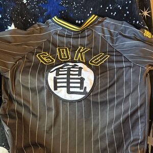 Bioworld Dragon Ball Z Gray and Yellow Jersey